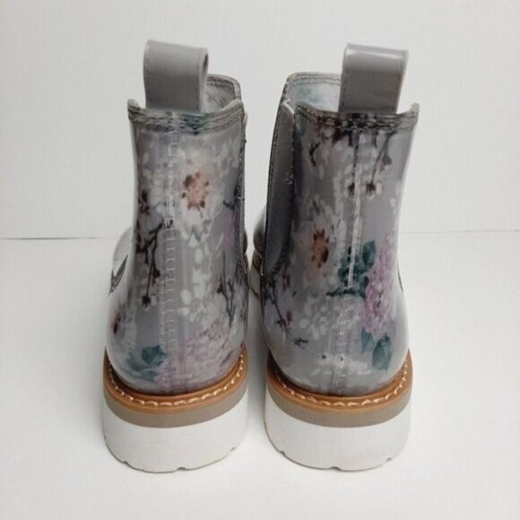 COUGAR Kensington Chelsea Rain Waterproof Boots Floral Sz 10 - Picture 9 of 14
